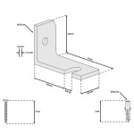 vastzettingsset - set van 4 stuks